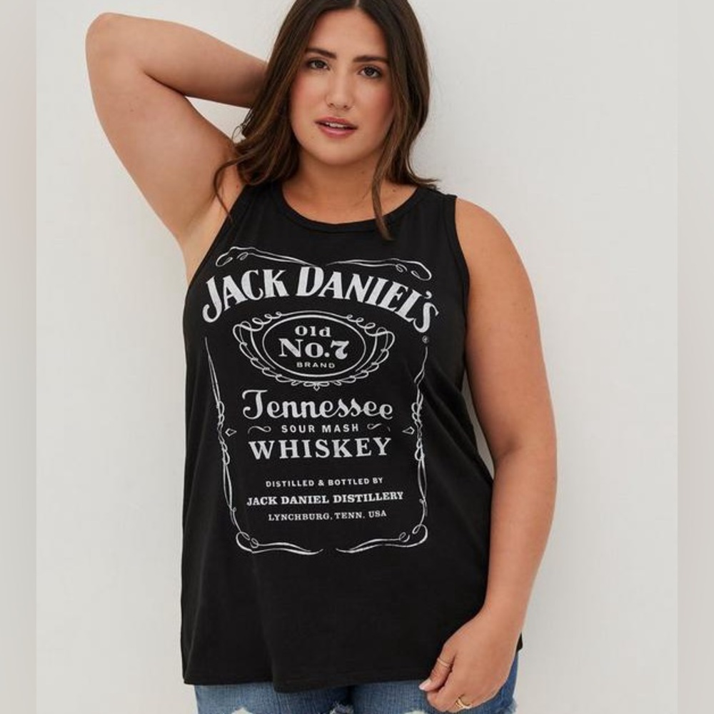 Jack Daniel’s crew neck tank